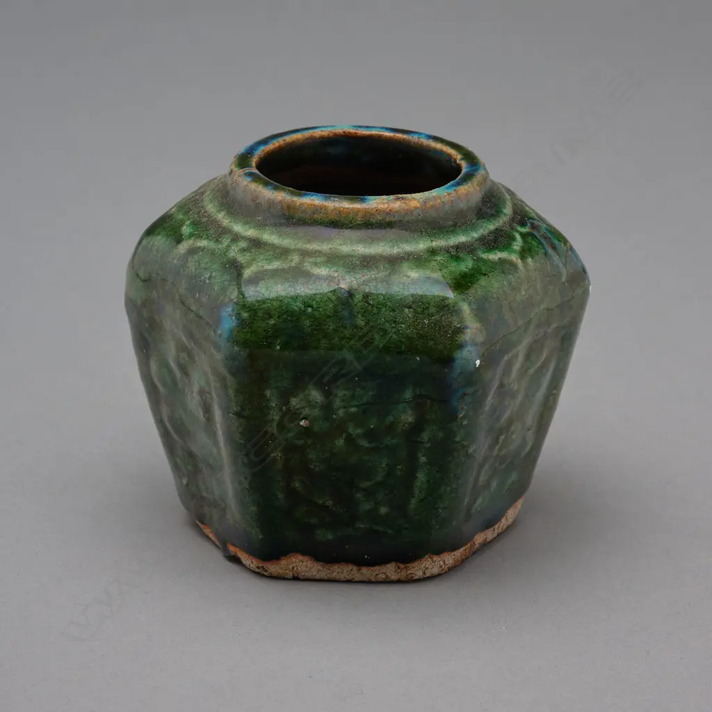 Chinese stoneware jar, c.1875. Image 1++